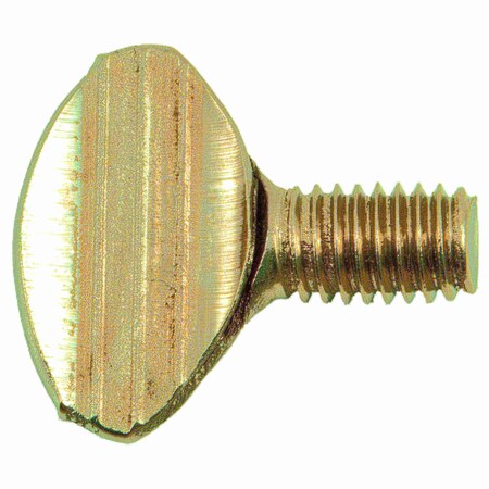 Midwest Fastener Thumb Screw, M1 Thread Size, Stainless Steel, 10 mm Lg, 10 PK 34445